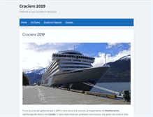 Tablet Screenshot of crociere2019.net